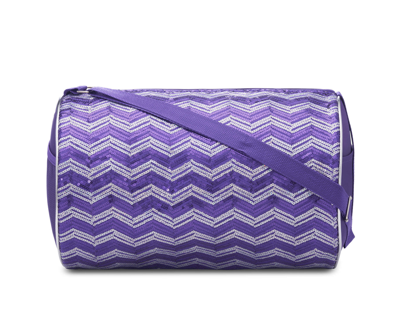 Girl's Chevron Sequin Duffle Bag