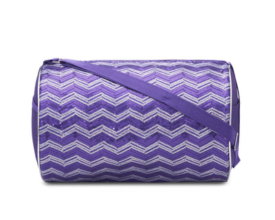 Girl's Chevron Sequin Duffle Bag