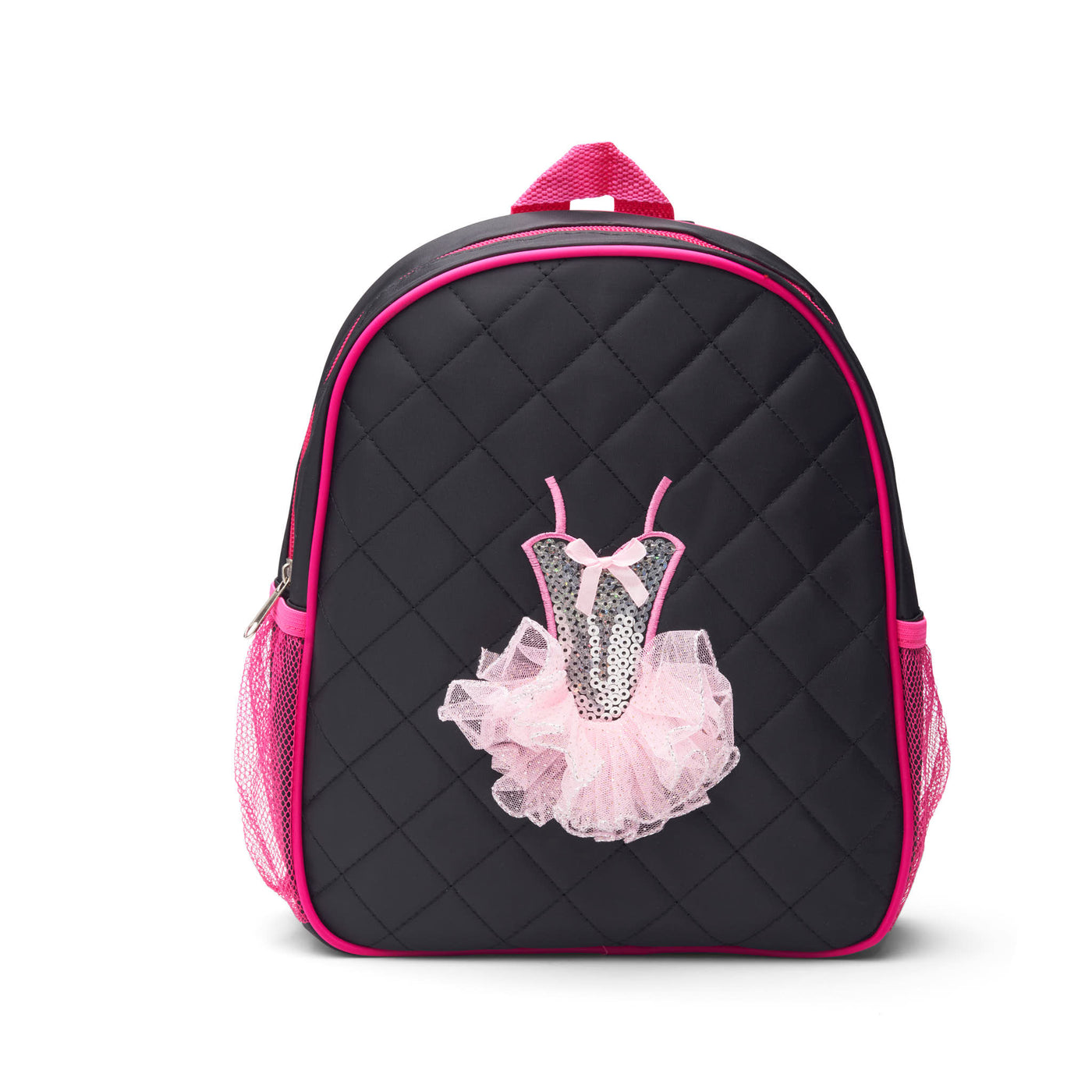 Dance Backpack Quilted Sequin Ballerina Tutu Backpack Medium Girls 3-9