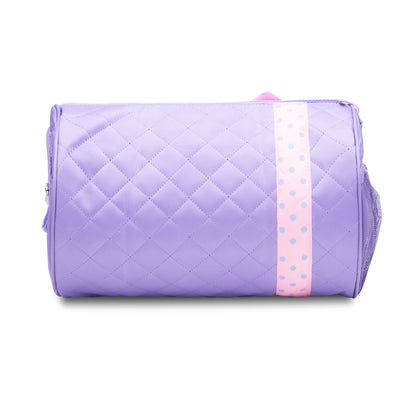 Girls Dance Duffle Bag Quilted with Bow
